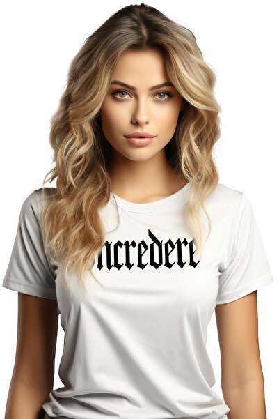 StoryGift Romania Tricou Femei Incredere, Mesaj Motivational, Cuvant, Text In...