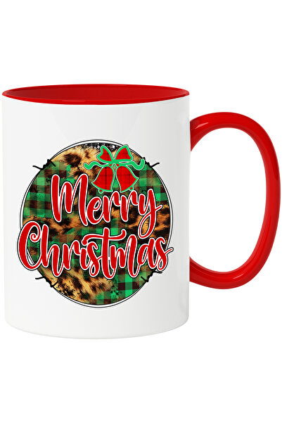 StoryGift Romania Cana cu mesajul "Merry Christmas", Craciun fericit, ilustra...