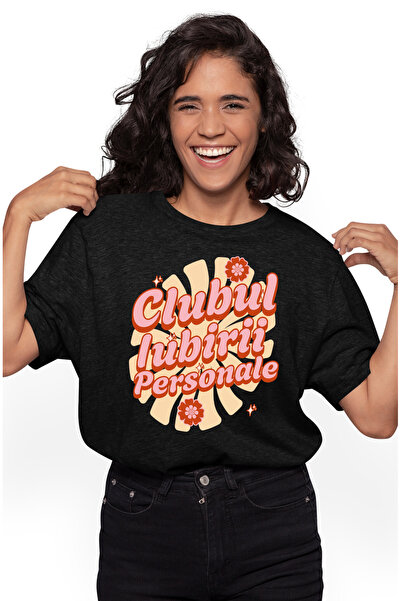 StoryGift Romania Tricou Femei Clubul Iubirii Personale Self Love Apreciere C...