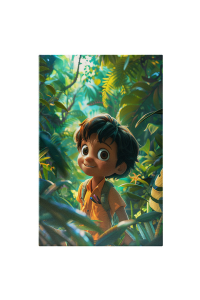 StoryGift Romania Tablou Canvas: Disney Baietel Cu Ochii Mari Caprui Printre ...