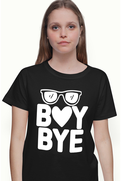 StoryGift Romania Tricou Femei Pentru Fetele Care Isi Iau Ramas Bun De La Baieti - Ochelari De Soa Blk_m