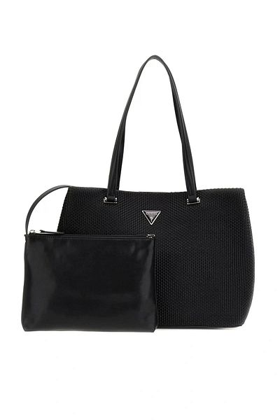 Guess Women's Phaedra Woven Ii Portfolio Shopper Bag