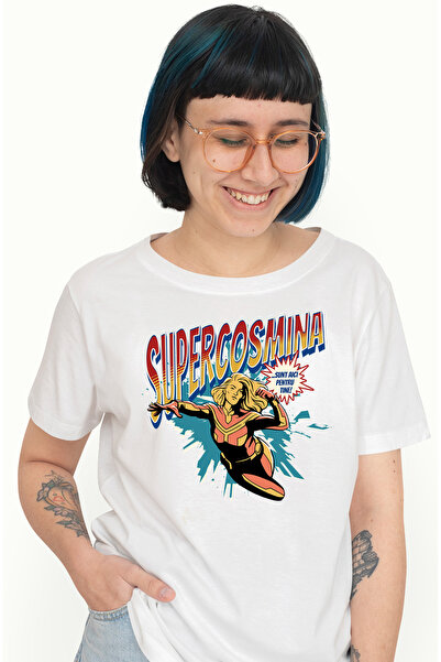 StoryGift Romania Tricou Femei Super Cosmina, Supererou Sunt Aici Pentru Tine...