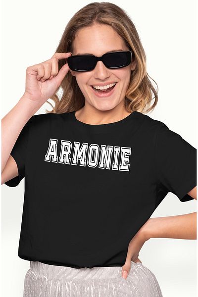 StoryGift Romania Tricou Femei Armonie, Mesaj Motivational, Text Inspirational, Self Care, Cu Imp Blk_l