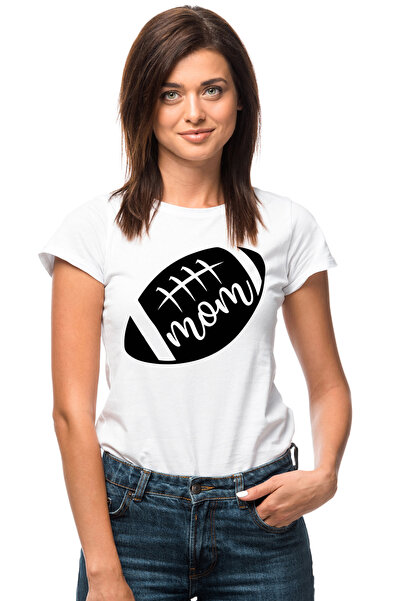 StoryGift Romania Tricou Femei Pentru O Mama De Jucator De Fotbal American - ...