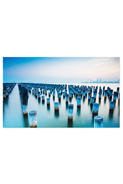 StoryGift Romania Tablou Canvas Princes Pier In Port Melbourne, Australia, Australian, Princes Pier, Plaja, Centr