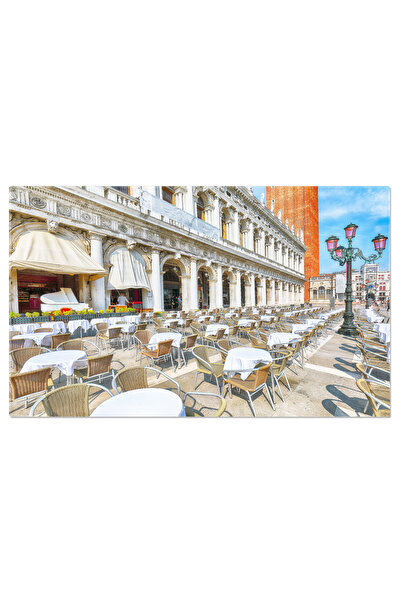 StoryGift Romania Tablou Canvas Vedere La Piazza San Marco Cu Campanila Venetia, Piazza San Marco, Basilica, Turn