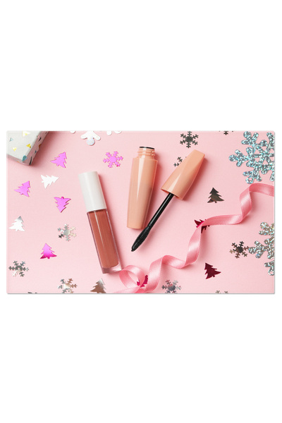 StoryGift Romania Tablou Canvas - Craciun Glamour, Cosmetice, Femeie, Machiaj...