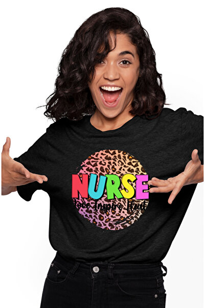 StoryGift Romania Tricou Femei Cu Mesajul "nurse, Love, Inspire, Heat", Profe...