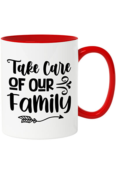 StoryGift Romania Cana Cu Textul "take Care Of Our Family" - Ai Grija De Fami...