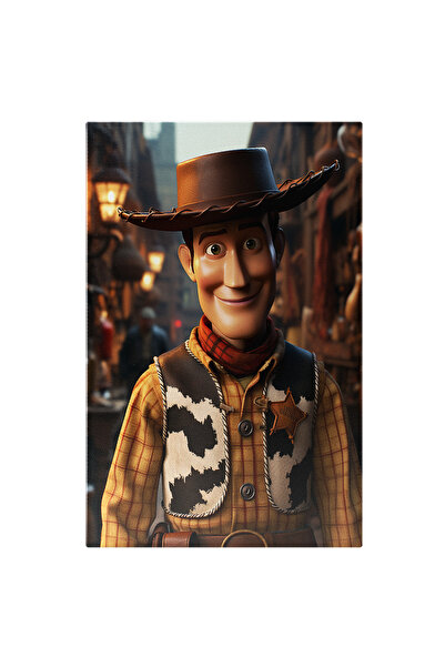 StoryGift Romania Tablou Canvas: Portretul Jucariei Cowboy Din Filmul Toy Sto...