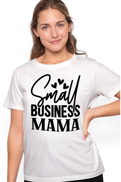 StoryGift Romania Tricou Femei Pentru O Mama Afacerista Iubita Cu Text In Engleza "small Business Wht_l