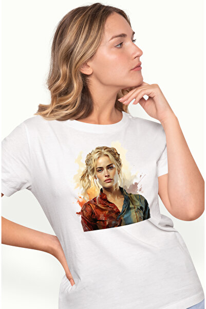StoryGift Romania Tricou Femei Cu Cersei Lannister, Game Of Thrones, Personaj...