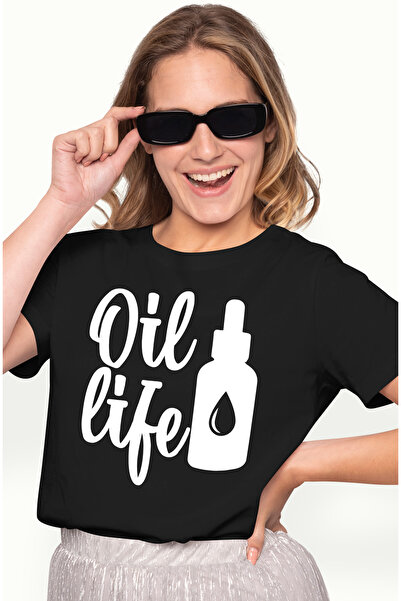 StoryGift Romania Tricou Femei Cu Textul In Limba Engleza "oil Life" - Viata ...