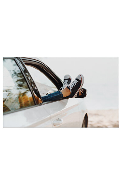 StoryGift Romania Tablou Canvas - Picioare In Vacanta De Vara: Libertate Si F...