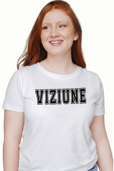 StoryGift Romania Tricou Femei Viziune, Mesaj Motivational, Text Inspirationa...