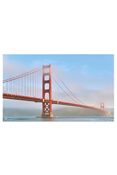StoryGift Romania Tablou Canvas Podul Golden Gate La Rasarit, San Francisco O...