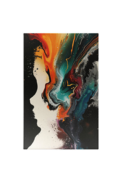 StoryGift Romania Tablou Canvas: În Vâltoarea Culorilor Viziunea Abstractă A ...