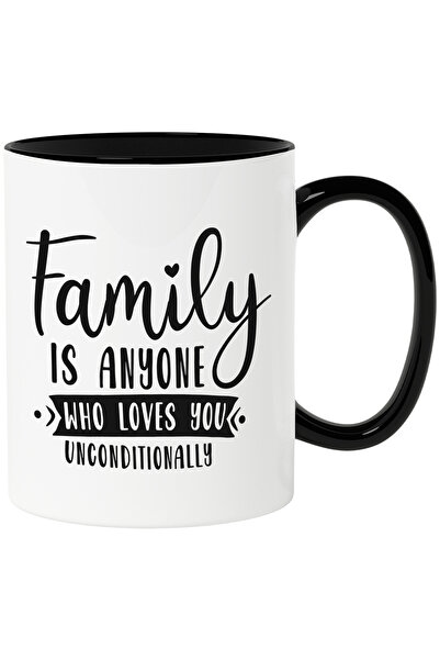 StoryGift Romania Cana Cu Textul "family Is Anyone Who Loves You Unconditiona...