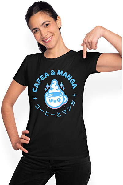 StoryGift Romania Tricou Femei Cafea Si Manga Ceasca Fericita Aroma Energie C...
