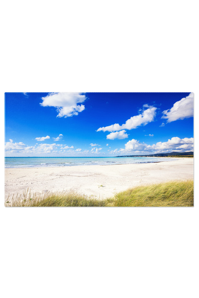 StoryGift Romania Tablou Canvas Plaja Alba Rosignano Vada Si Coasta Toscanei,...