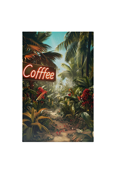 StoryGift Romania Tablou Canvas Barul Din Decorul Tropical Oază De Prospețime În Pădurea Tropicală , Pictura Digi