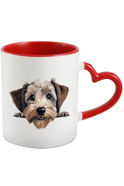 StoryGift Romania Cana Cu Un Caine Blanos Care Se Uita Peste Gard | Ilustrati...