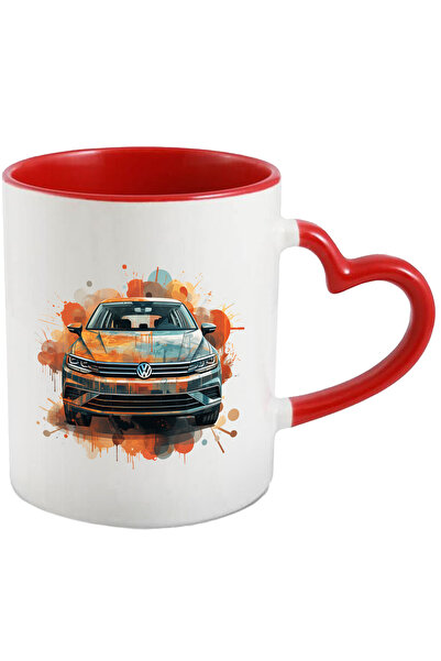 StoryGift Romania Cana Cu Masina, Volkswagen, Abstract, Ilustratie, Splash, M...
