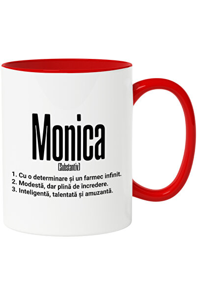 StoryGift Romania Cana Cu Numele Monica, Si Mesaj Motivational, Determinare, ...