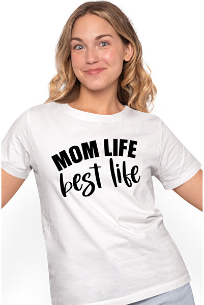 StoryGift Romania Tricou Femei Pentru Mamele Care Adora Aceasta Viata De Parinte Cu Imprimeu Pe F Wht_l