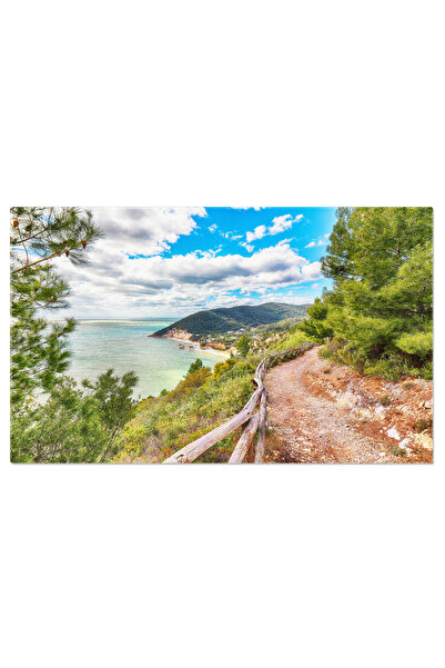 StoryGift Romania Tablou Canvas Insulele Minunate Faraglioni Di Puglia In Var...