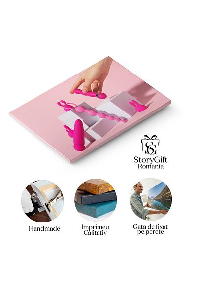 StoryGift Romania Tablou Canvas - Jucarii Erotice: Masaj, Orgasme, Senzualitate, Divertisment