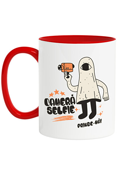 StoryGift Romania Cana Fantoma Cu Camera Selfie, Prinde-ma, 330ml, Ceramic Cu...