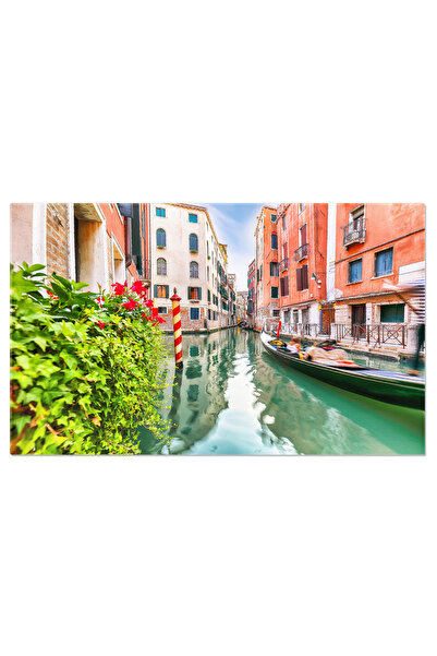 StoryGift Romania Tablou Canvas Peisaj Urban Minunat Al Venetiei Cu Canale In...