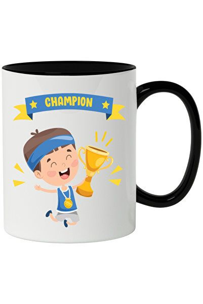 StoryGift Romania Cana Cu Campion, Trofeu, Baiat, Copil, Medalie, Panglica, M...