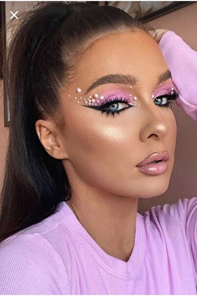 ROSAMOR İncili Sticker Kendinden Yapışkanlı Saç, Yüz,Vücut,Tırnak Süsleme Aks...