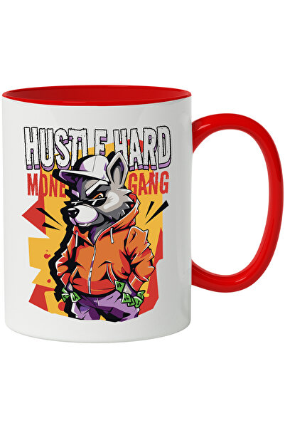 StoryGift Romania Cana Cu Mesaj In Engleza Hustle Hard Money Gang, Bani, Mult...