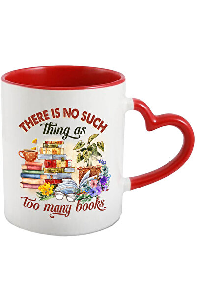 StoryGift Romania Cana Cu Teancuri De Carti Cu Mesajul "there Is No Such Thin...