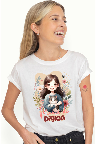 StoryGift Romania Tricou Femei Mama De Pisica, Iubitorii De Animeel Motani Cu...