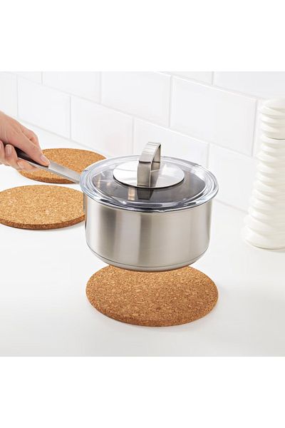 IKEA 19cm Thermal Mushroom Trivet - 3 Pieces Pot and Pan Trivet