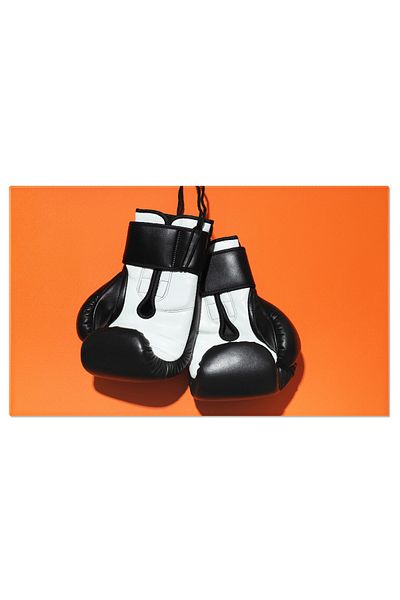 StoryGift Romania Canvas Painting 70 X 50cm Fight to the End, Boxing, Knockout, Wall, Fighter, Training 70x50cm Stg