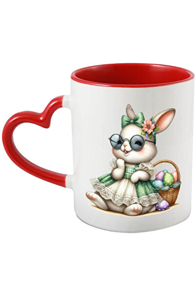 StoryGift Romania Cana Cu O Iepuroaica In Rochita Verde | Ilustratie | Imbujo...