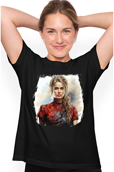 StoryGift Romania Tricou Femei Cu Cersei Lannister, Regina, Personaj, Game Of...