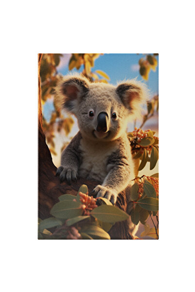 StoryGift Romania Tablou Canvas: Urs Koala Scena Draguta Cu Micutul Koala Coc...