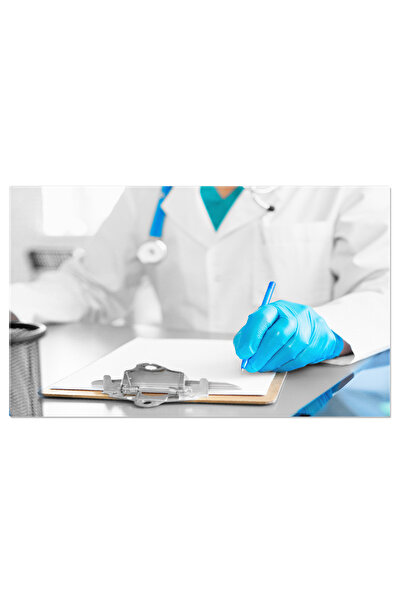 StoryGift Romania Tablou Canvas: Notite De Ingrijire Medicala - Femeia In Alb