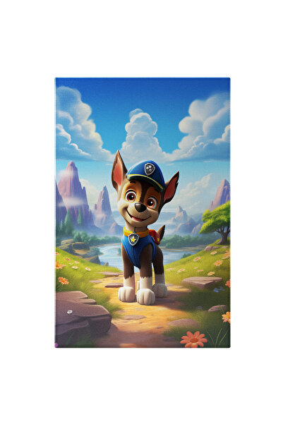 StoryGift Romania Tablou Canvas: Cățel Patrula Secretă În Natură-fotografie A...