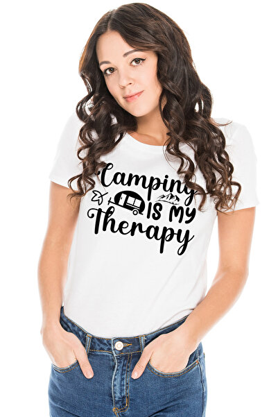 StoryGift Romania Tricou Femei pentru iubitorii de camping cu mesajul in engl...