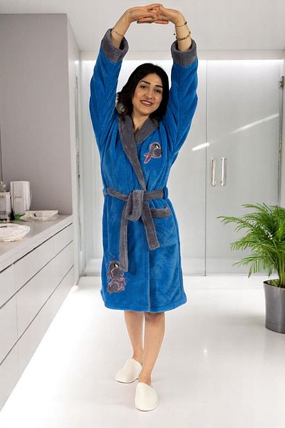 MİLAYS LİFE HOME COLLECTİON MİLAY'S LİFE HOME - Halat de baie brodat cu model ultra-moale