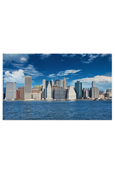 StoryGift Romania Tablou Canvas Vedere A Siluetei Skylineului Lower Manhattan...