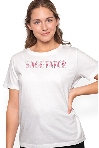 StoryGift Romania Tricou Femei Cu Numele Sagetator, Floral, Colorat, Creativ,...